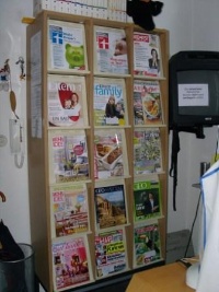 Zeitschriftenstand