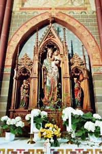 Der Marienaltar - St. Margareta Olpe